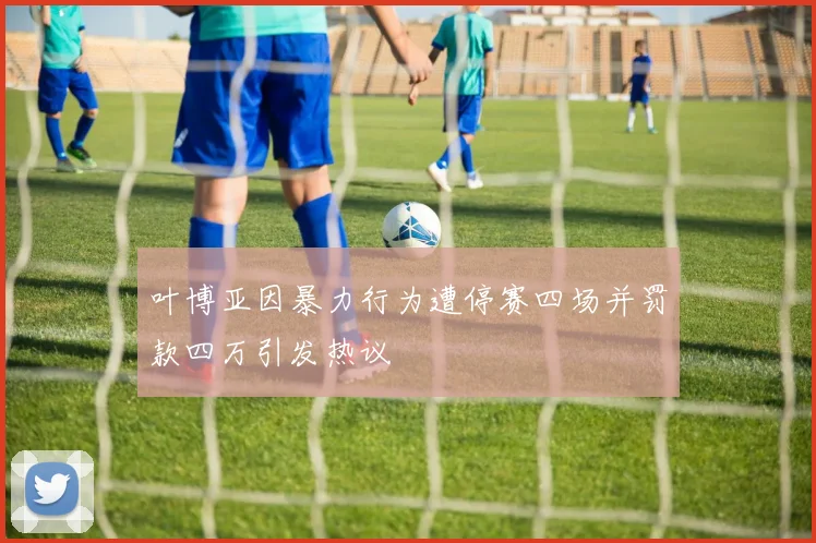 叶博亚因暴力行为遭停赛四场并罚款四万引发热议